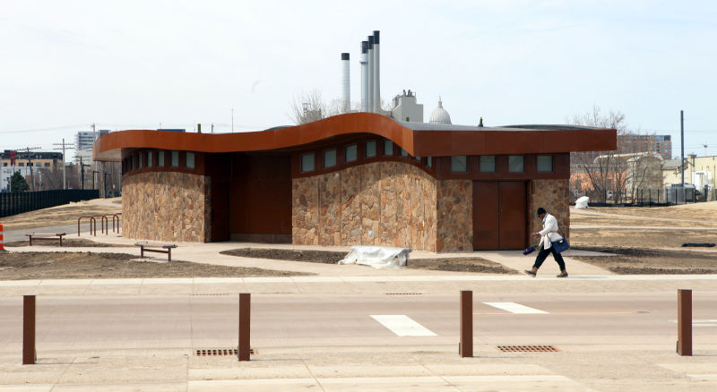Central Park restroom pavilion